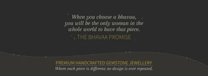 bhavaa premium handcrafted gemstone jewellery; a range of necklaces, earrings, bracelets and anklets.